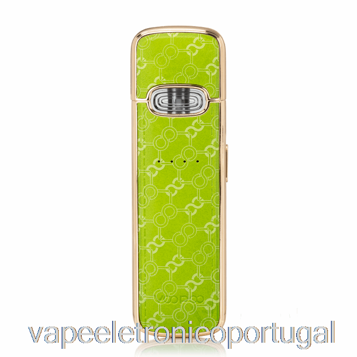 Vape Eletrônico Voopoo Vmate E Pod Sistema Verde Incrustado Ouro